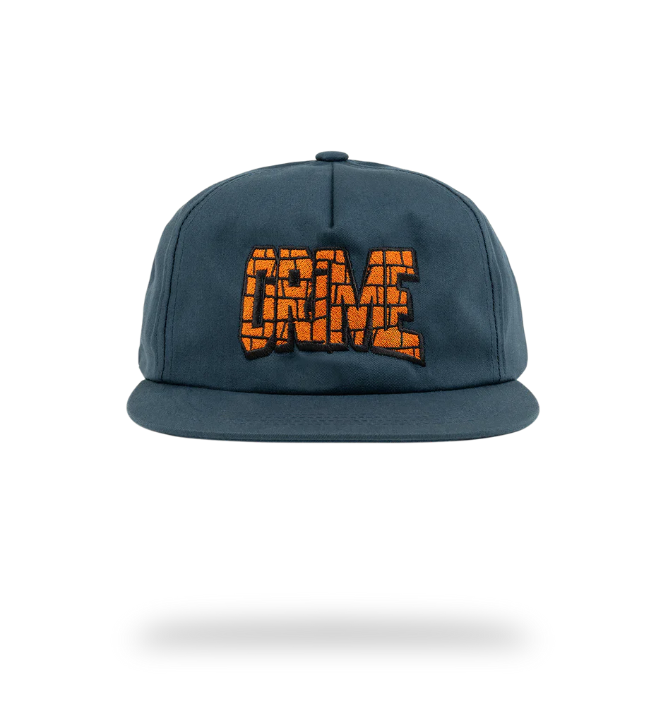 Bricks Hat - Navy / Orange