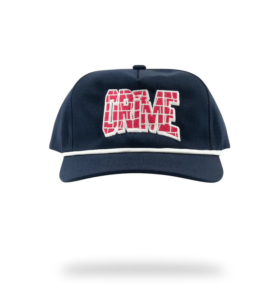 Bricks Poplin Snapback Hat