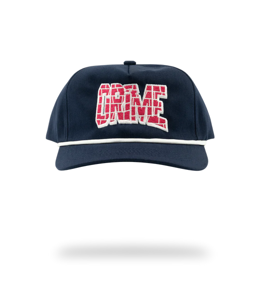 Bricks Poplin Snapback Hat