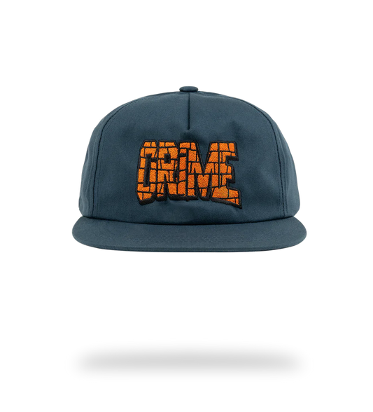 Bricks Hat - Navy / Orange