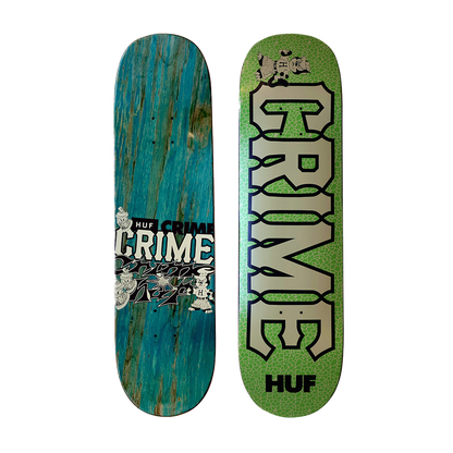 HUF x CRIME SKATEBOARD DECK
